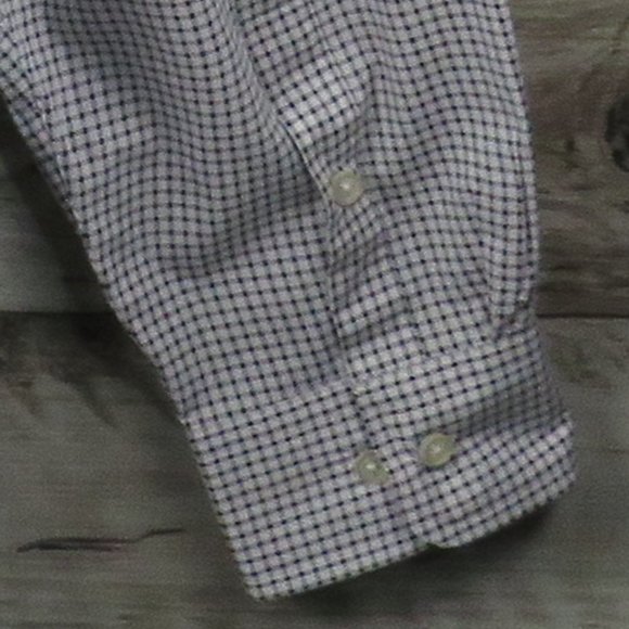 Club Room* Men's Long Sleeve Button Down Curved Hem BOHO‎ Print Shirt~ Size XL - Picture 10 of 12